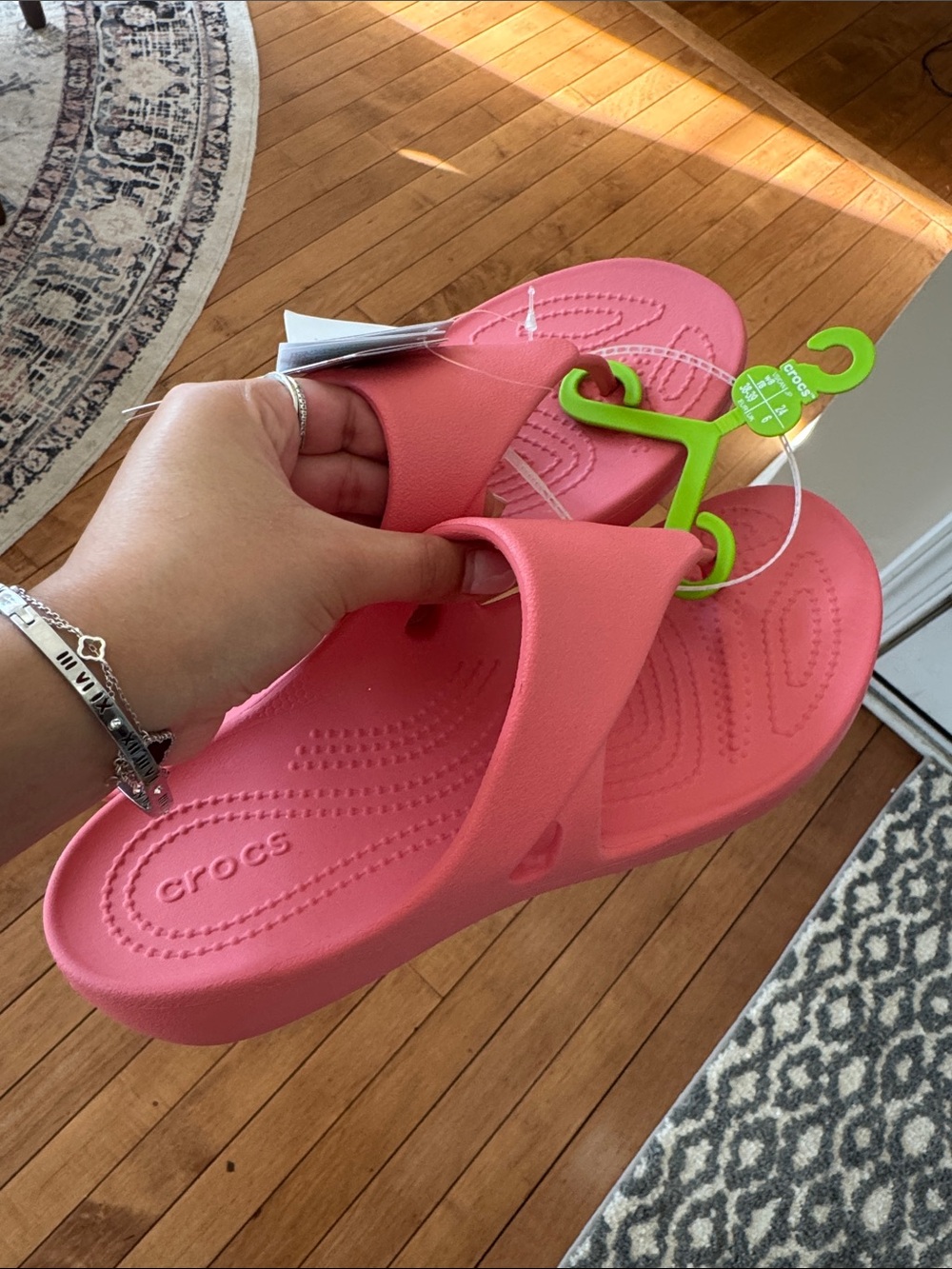 NWT crocs sandals Size 8